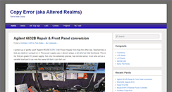Desktop Screenshot of copyerror.com